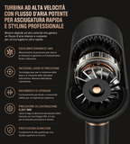 Asciugacapelli professionale da 3000 W
