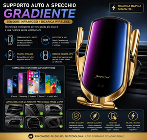 Supporto di ricarica automatico per auto