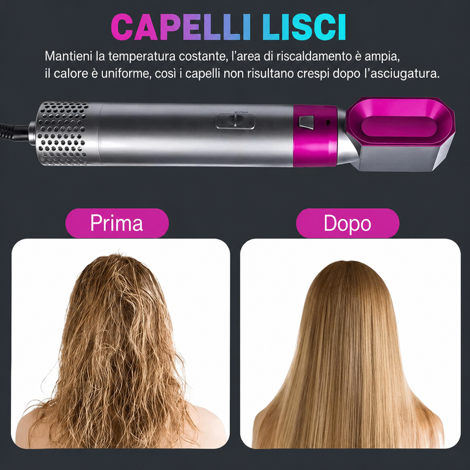 Vibely Hair – Piega perfetta in pochi minuti, direttamente a casa