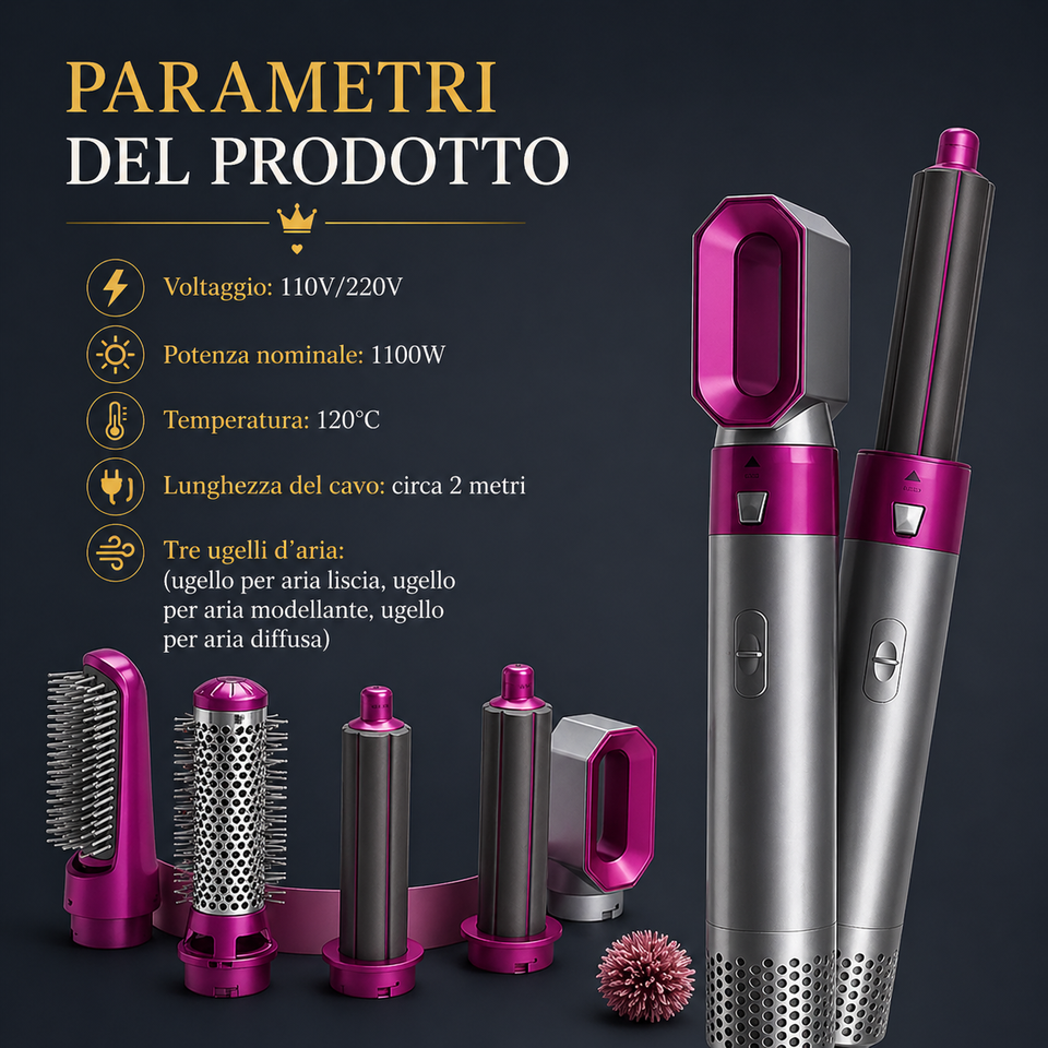 Vibely Hair – Piega perfetta in pochi minuti, direttamente a casa